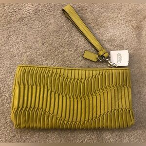 Coach Madison Leather Clutch